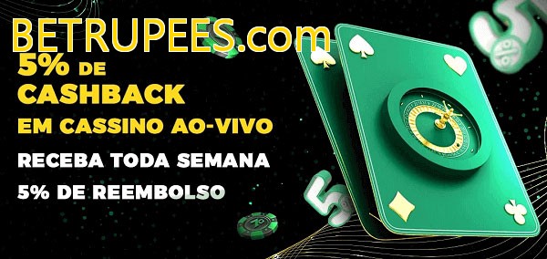 Promoções do cassino ao Vivo BETRUPEES.com